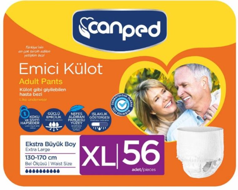 Canped Emici Külot  Ekstra Büyük